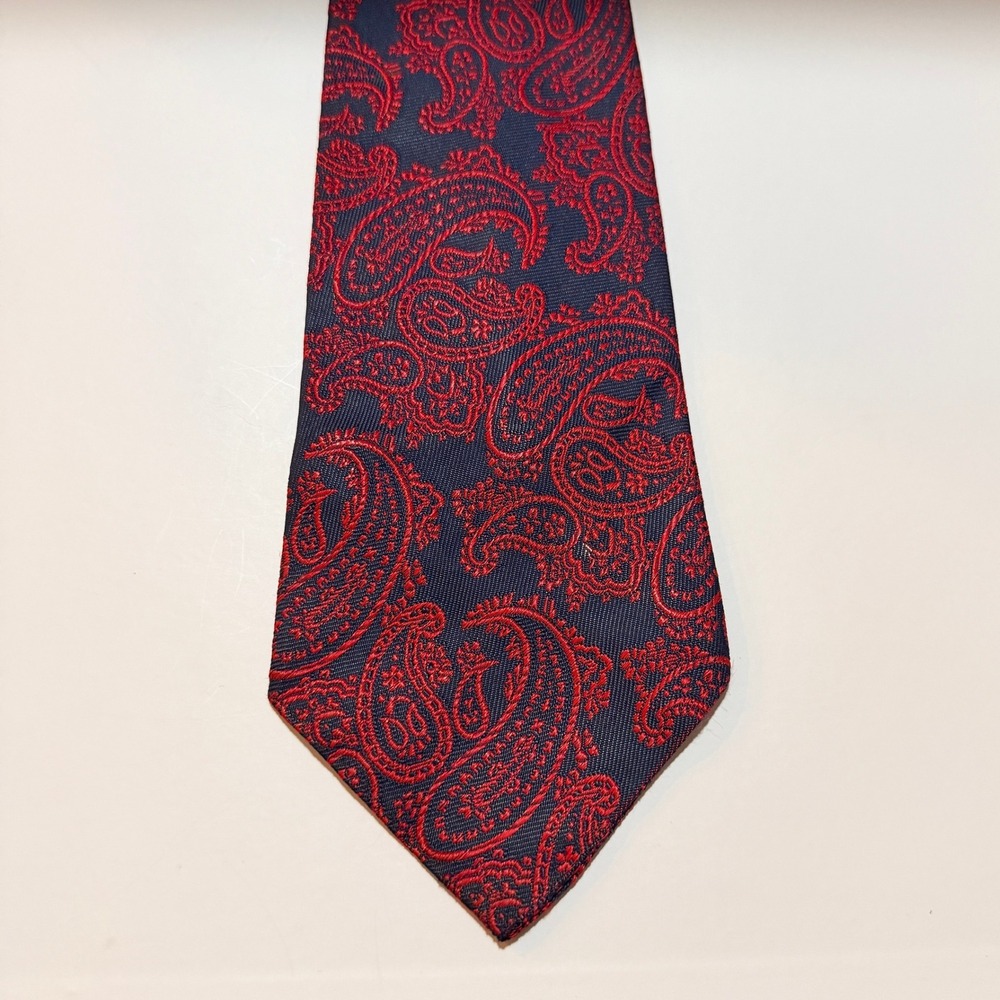 Stafford Paisley Necktie Jacquard Embroidered Classic Formal Business Accessory